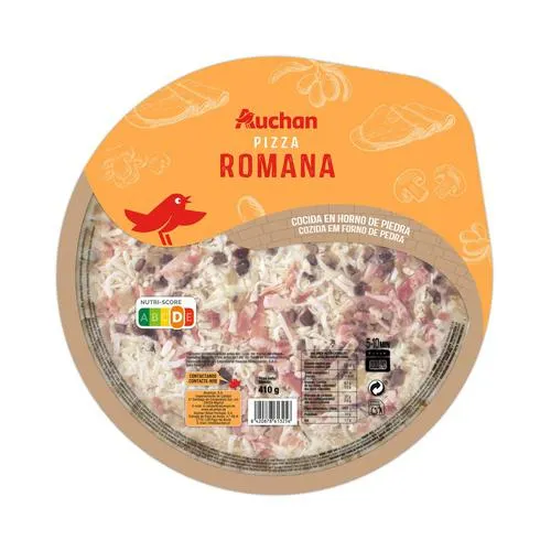 PRODUCTO ALCAMPO Pizza fresca Romana, cocida en horno de piedra PRODUCTO ALCAMPO 410 g.
