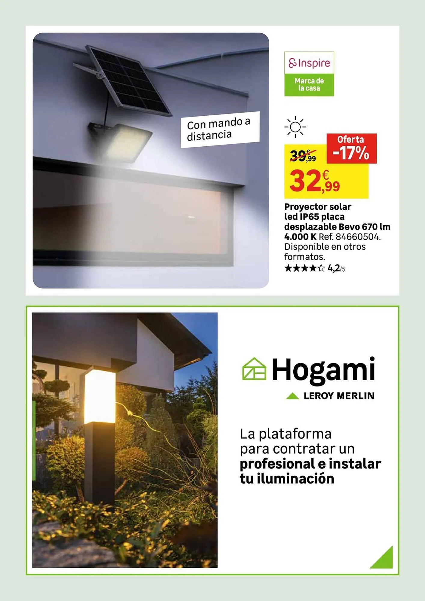 Catálogo de Folleto Leroy Merlin 5 de abril al 25 de abril 2024 - Página 19