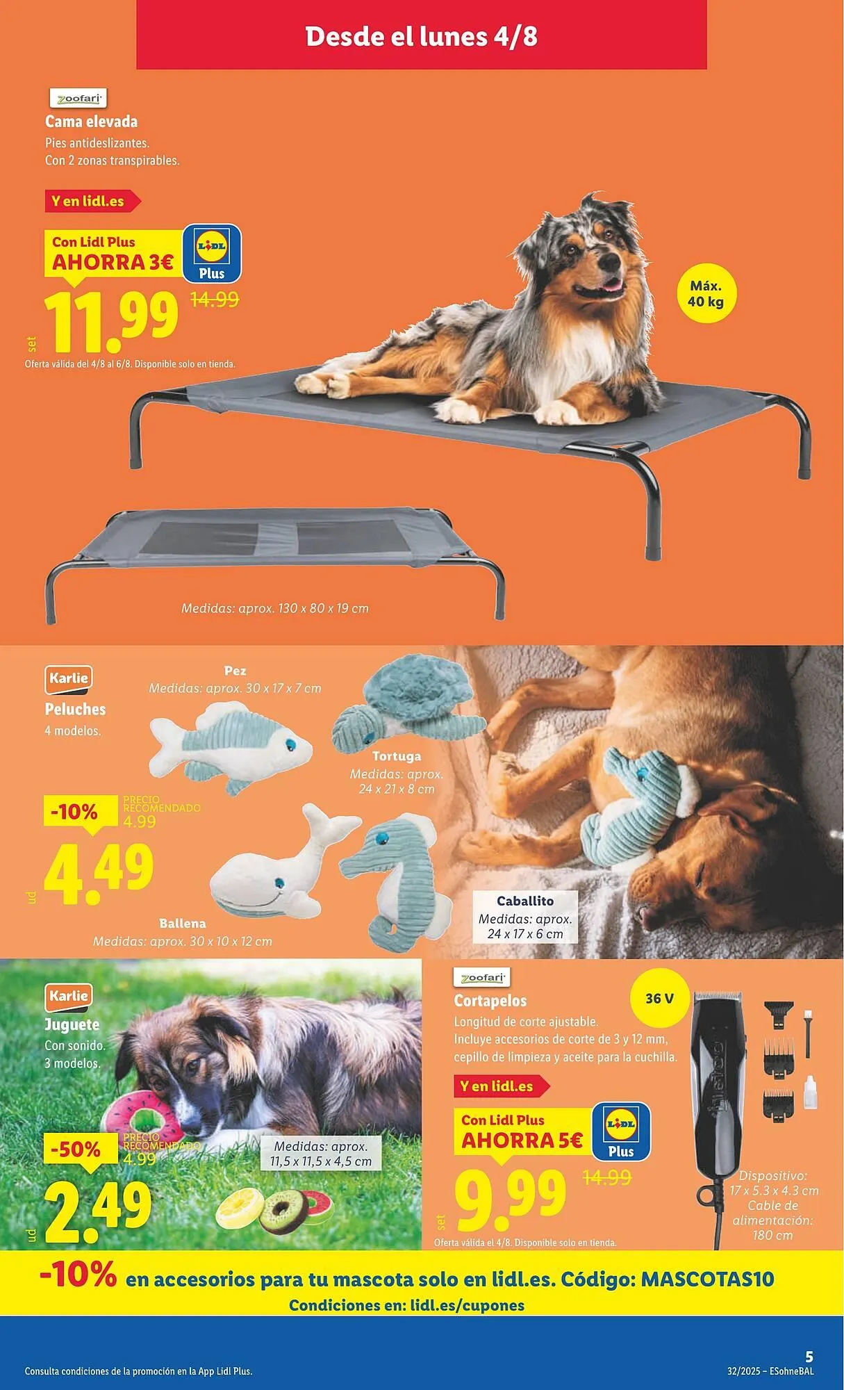Catálogo de Folleto Lidl 4 de agosto al 10 de agosto 2025 - Página 5