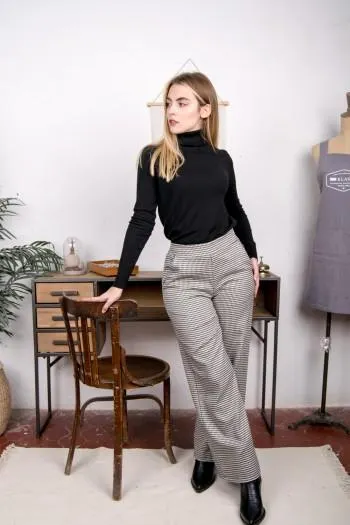 PANTALON TAILOR NEGRO