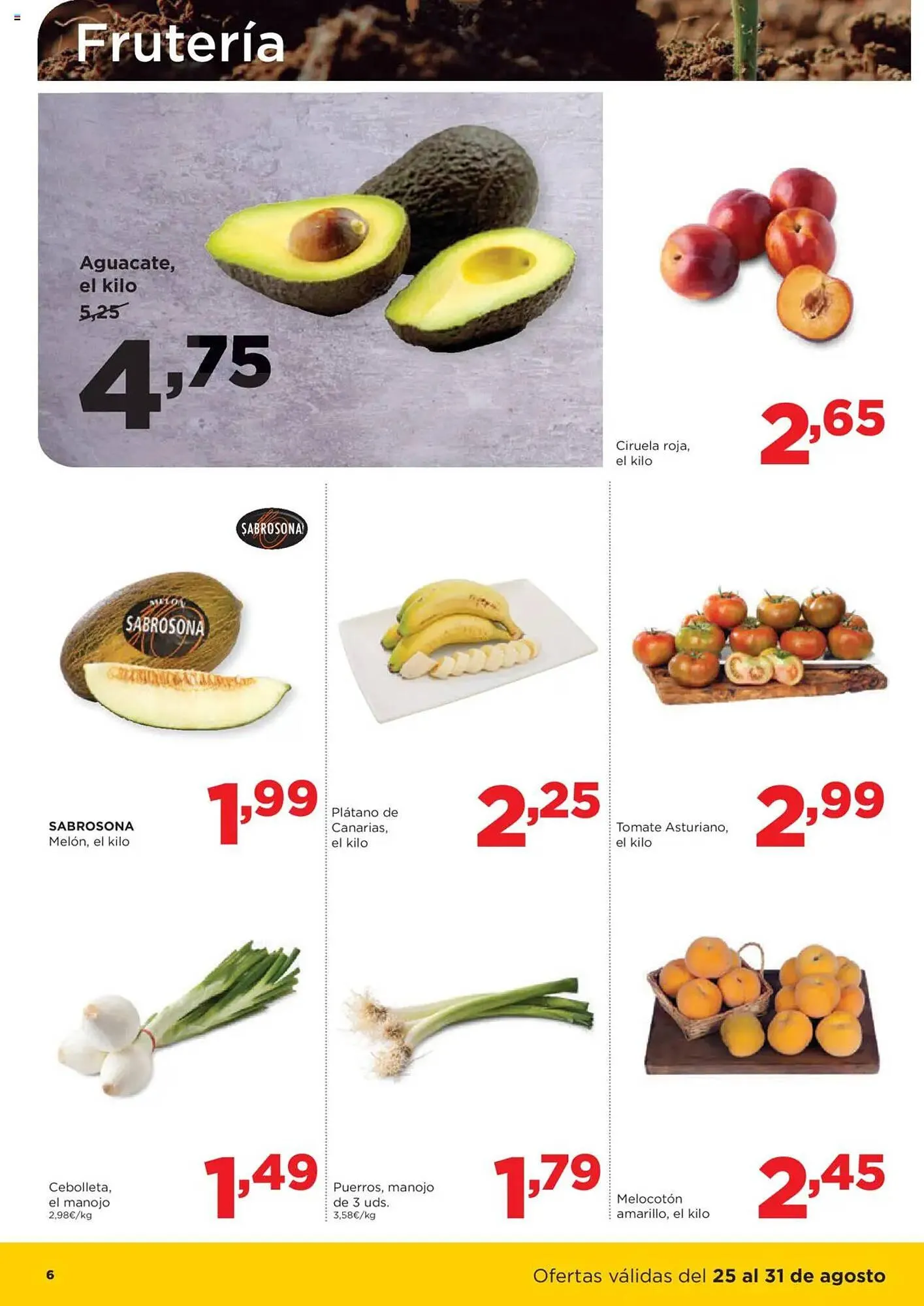 Catálogo de Folleto Alimerka 25 de agosto al 31 de agosto 2025 - Página 6