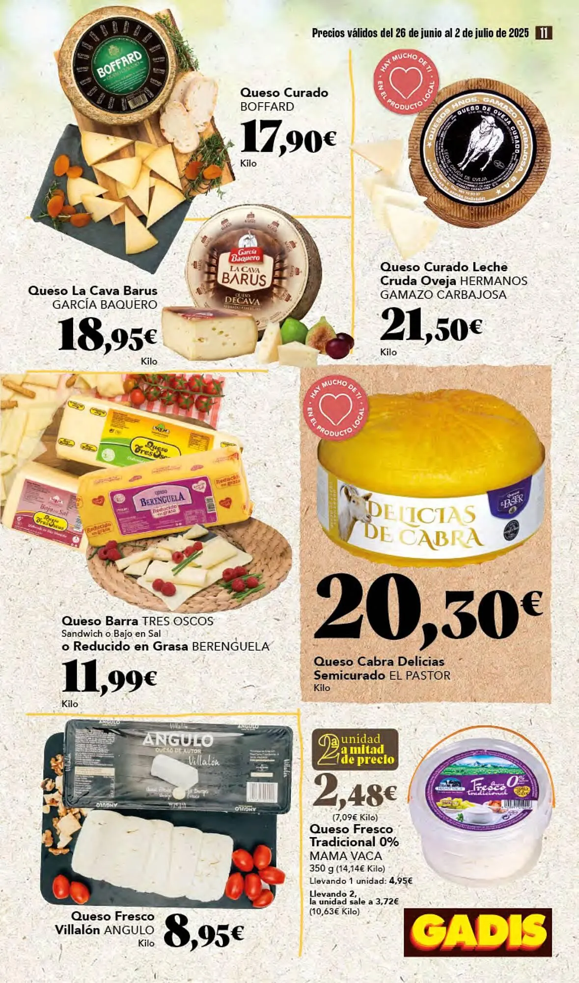 Catálogo de Folleto Gadis 26 de junio al 2 de julio 2025 - Página 11