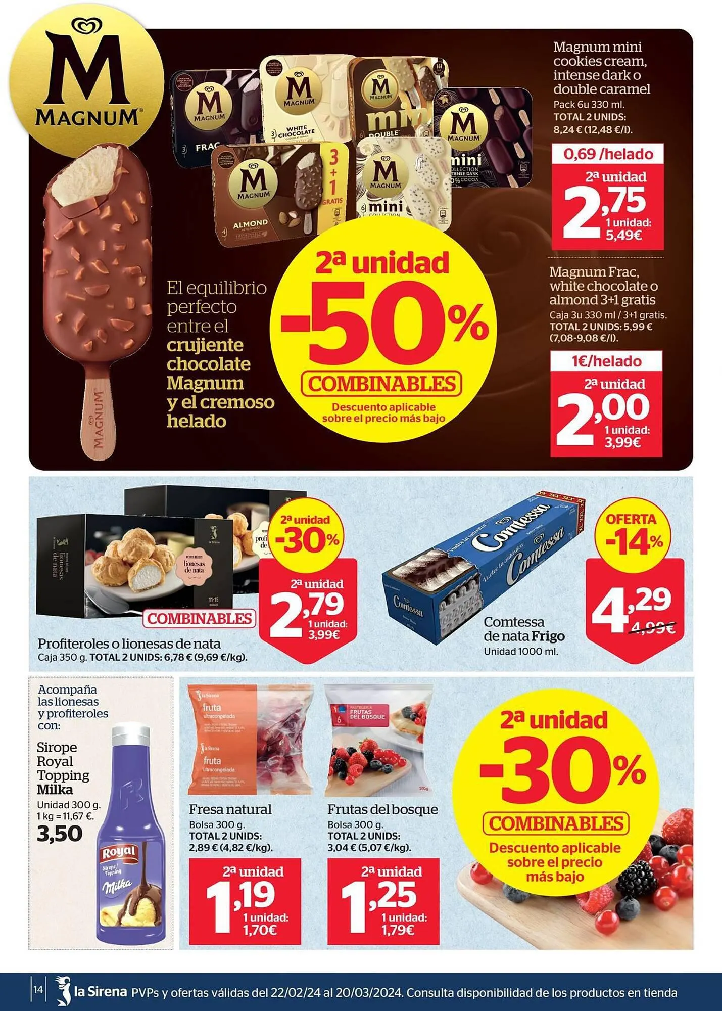 Catálogo de Folleto La Sirena 22 de febrero al 20 de marzo 2024 - Página 14