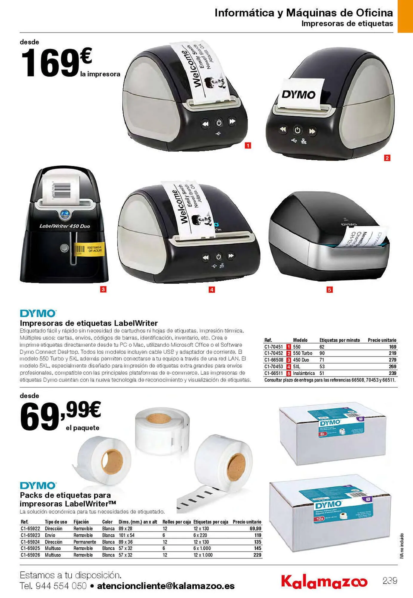 Catálogo de Folleto Staples Kalamazoo 27 de enero al 31 de julio 2023 - Página 239