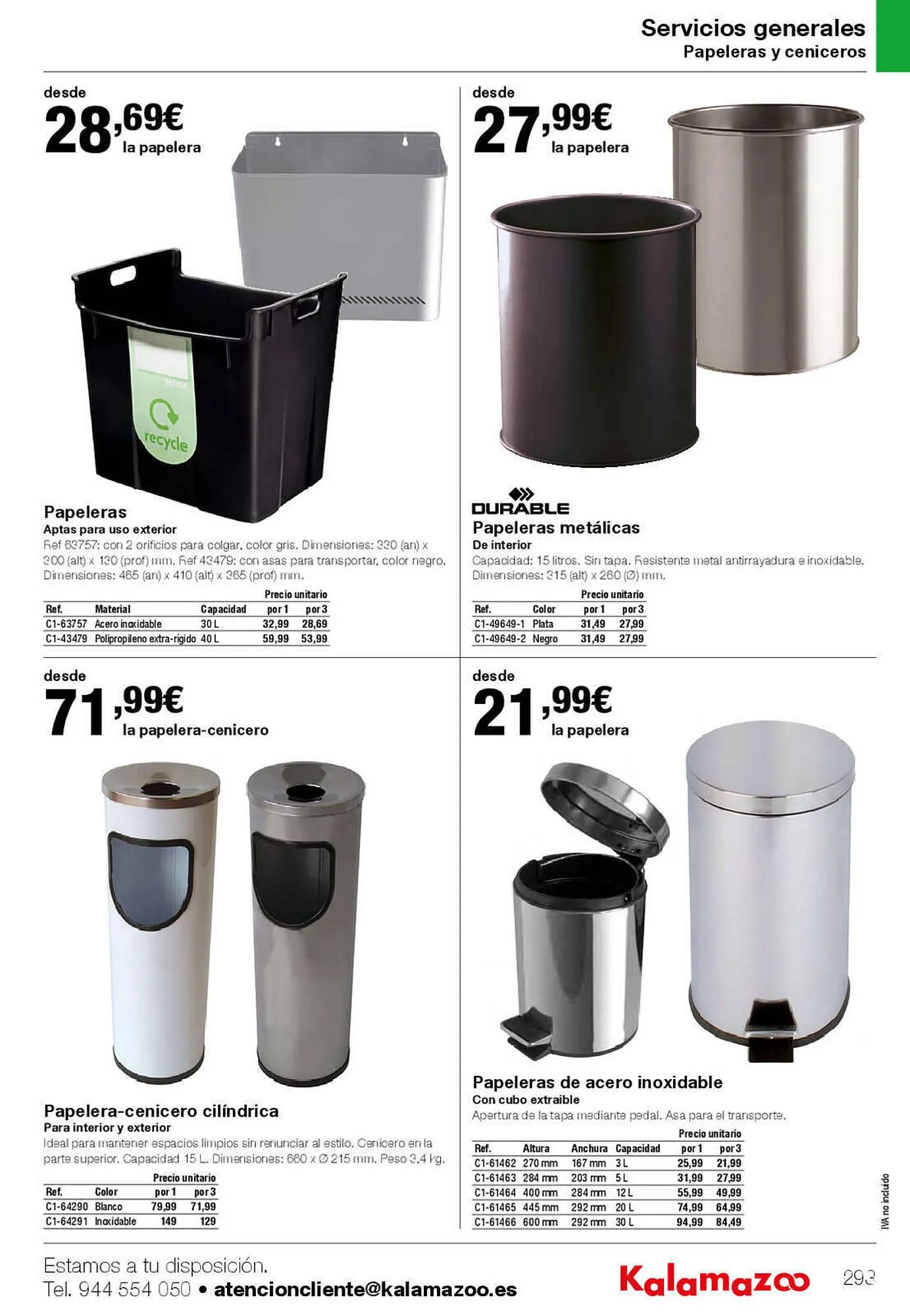 Catálogo de Folleto Staples Kalamazoo 27 de enero al 31 de julio 2023 - Página 293