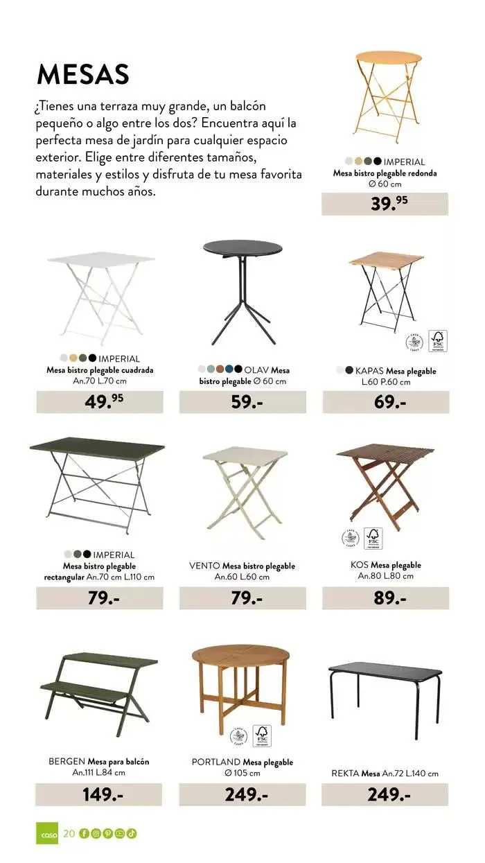 Catálogo de Colección de jardín 2025 3 de marzo al 30 de septiembre 2025 - Página 20
