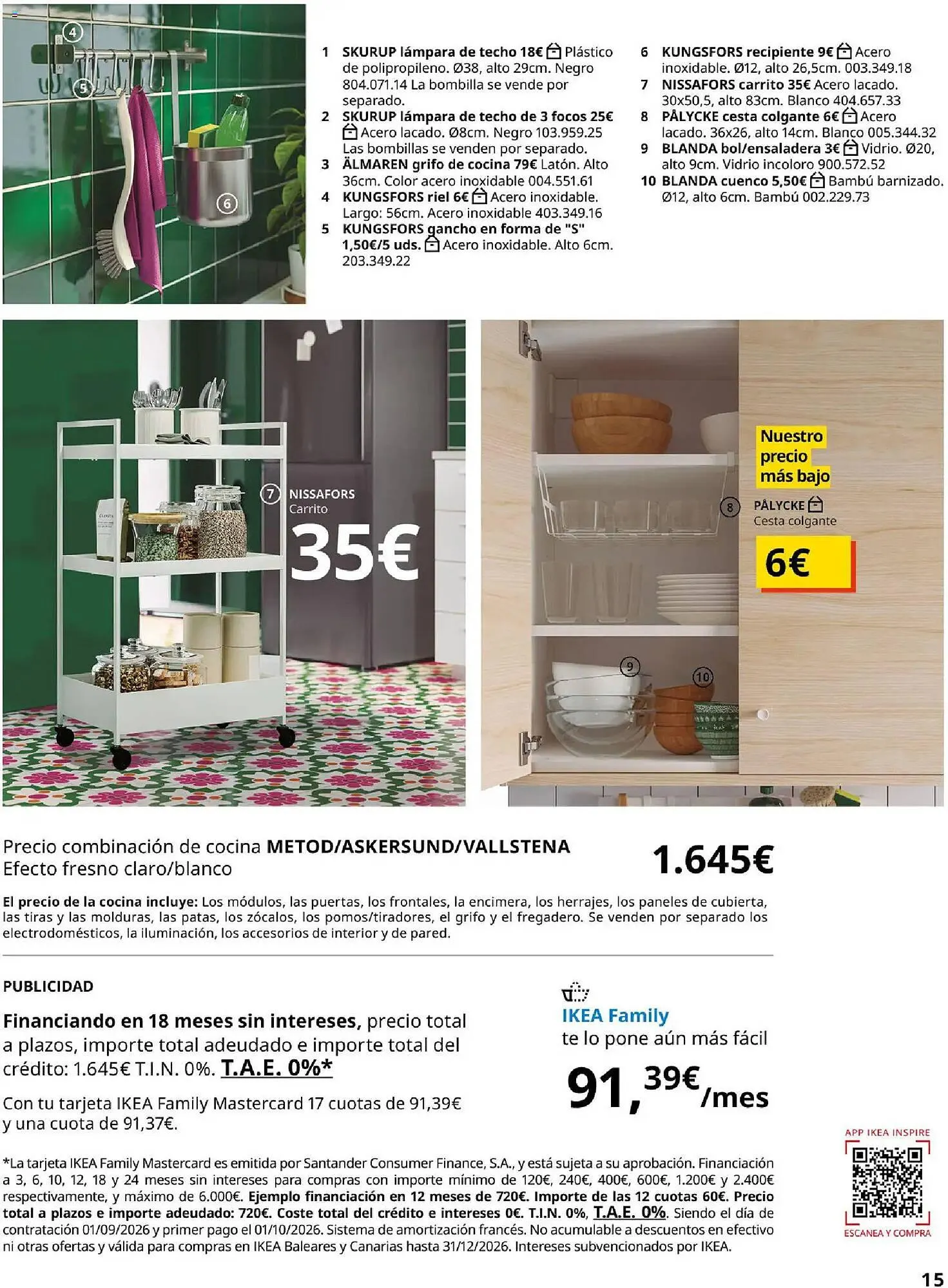 Catálogo de Catálogo IKEA 13 de abril al 31 de agosto 2026 - Página 15