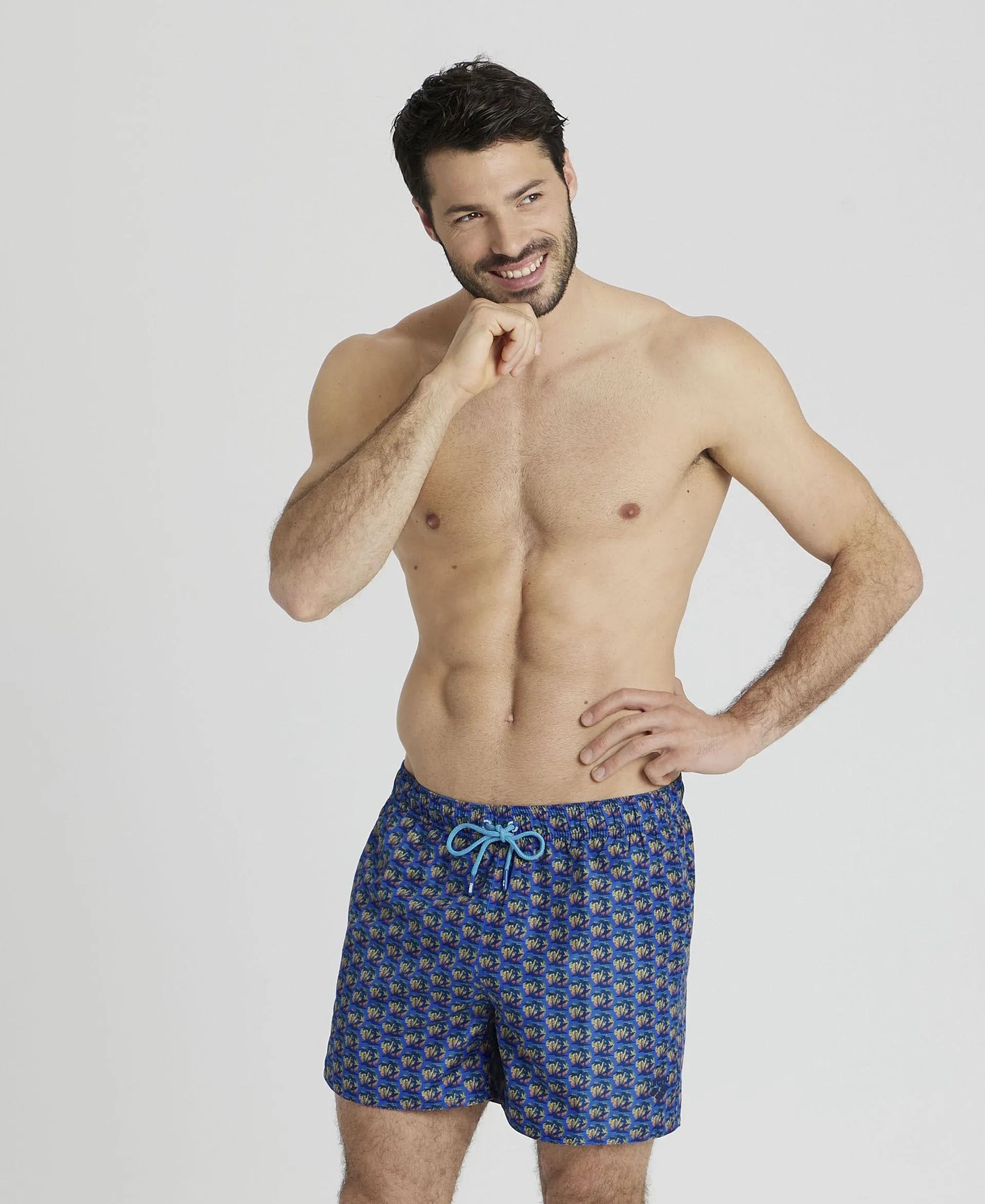 Shorts Playa Hombre Múltiples Estampados