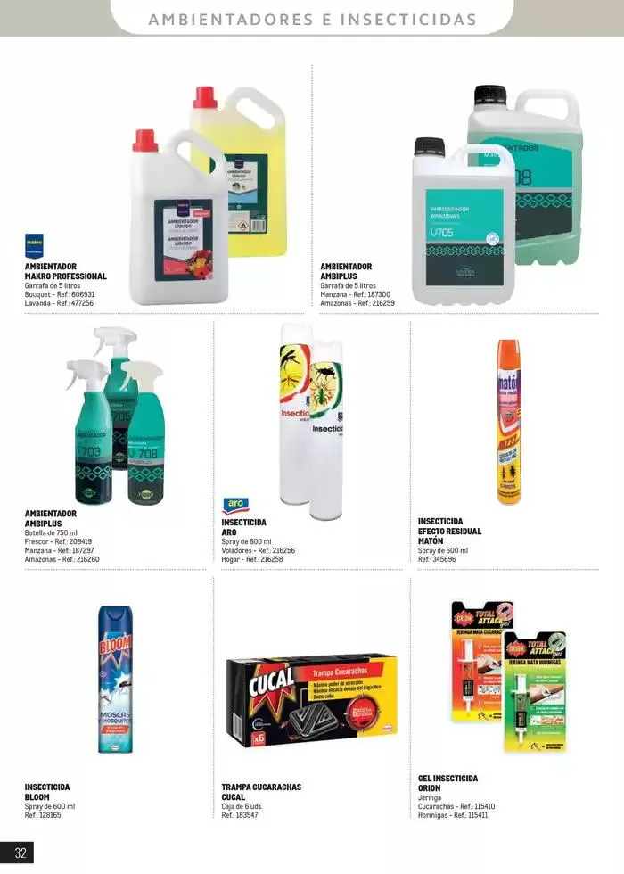 Catálogo de Catálogo Limpieza 14 de marzo al 31 de diciembre 2025 - Página 32