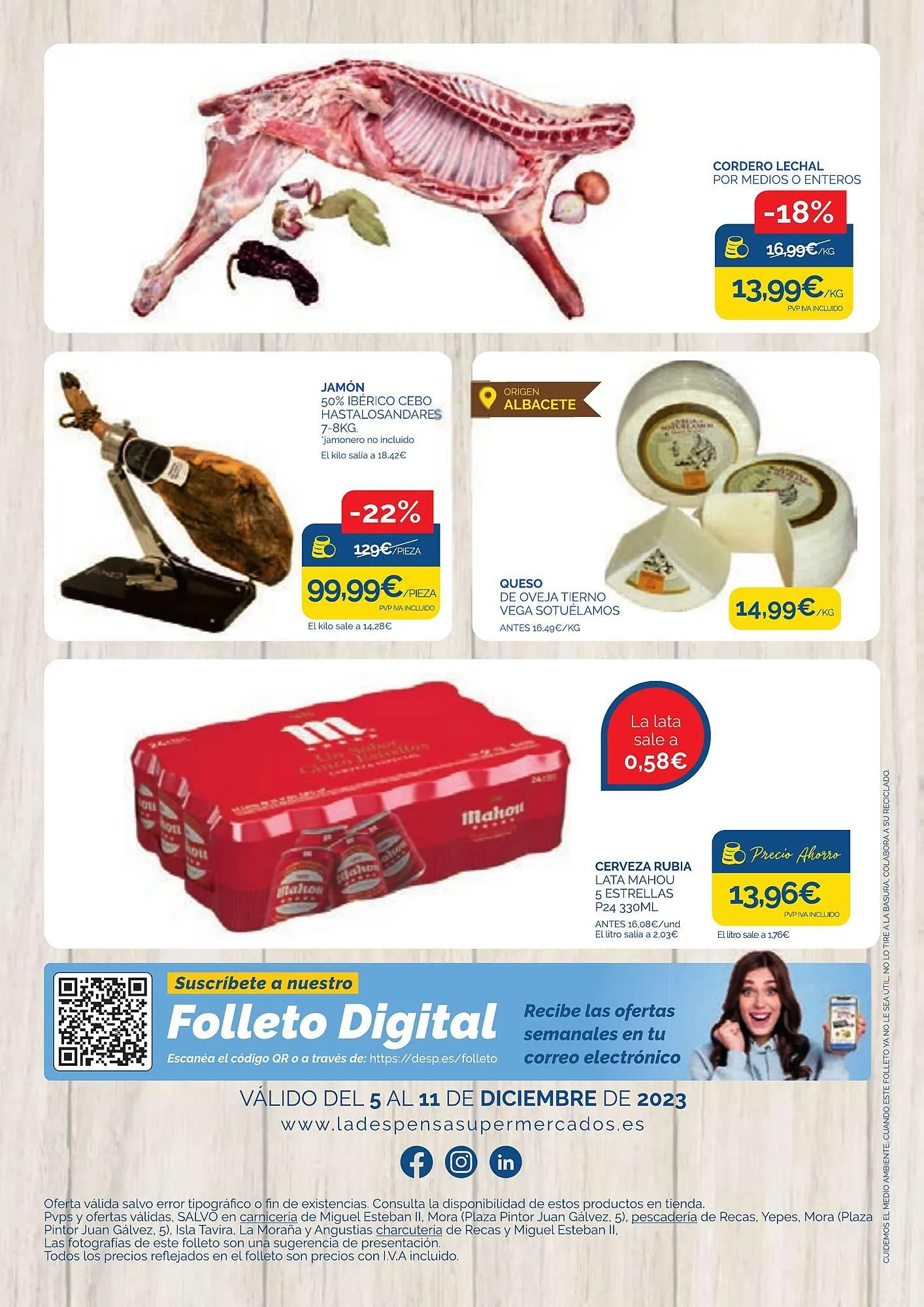 Catálogo de Folleto Supermercados La Despensa 5 de diciembre al 11 de diciembre 2023 - Página 4