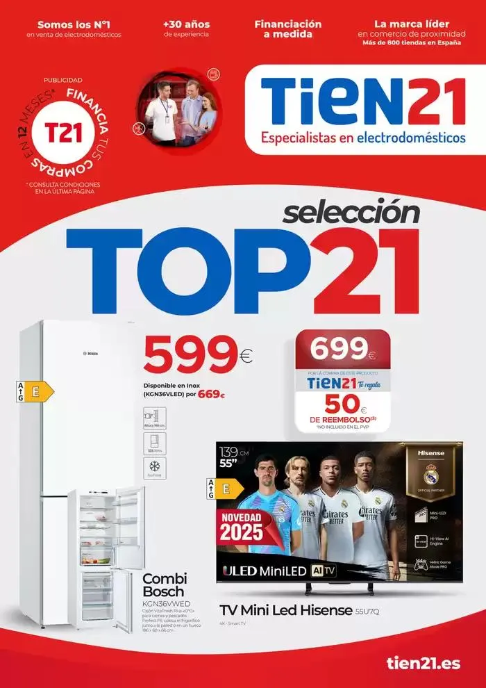 Top 21 en tien 21 mayo 2025 - 1