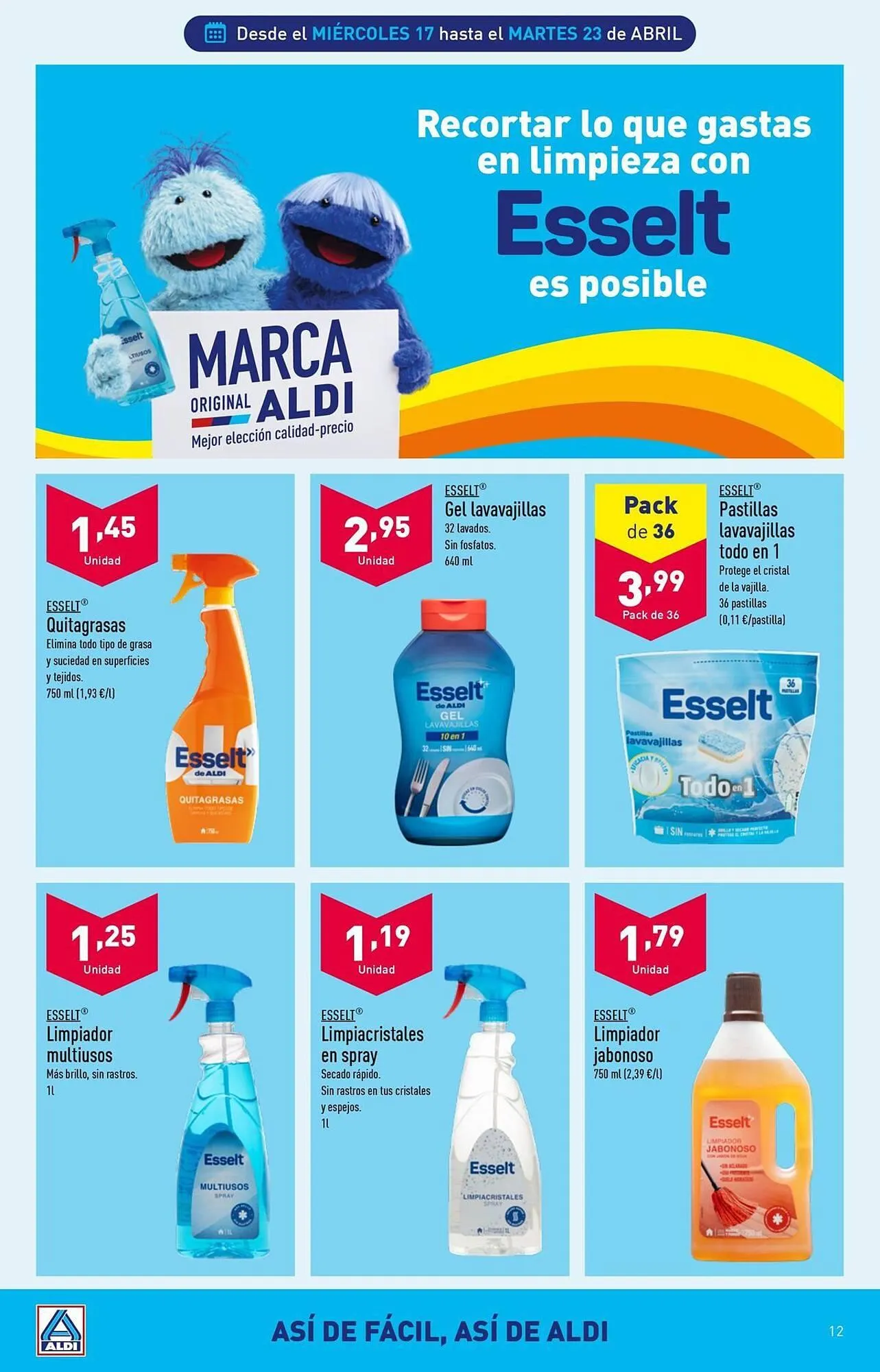 Catálogo de Folleto ALDI 17 de abril al 23 de abril 2024 - Página 12