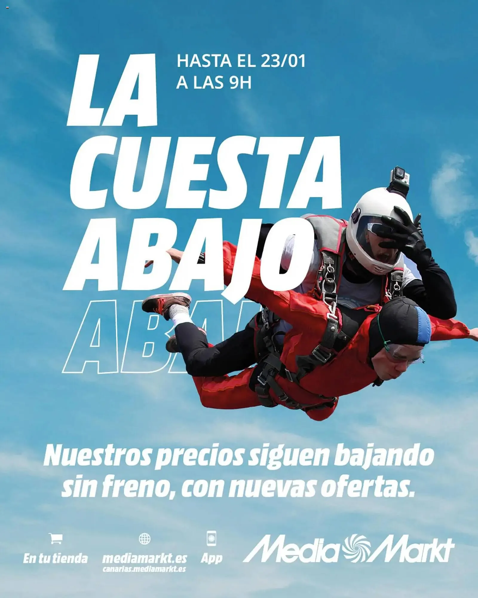 Catálogo de Folleto MediaMarkt 15 de enero al 23 de enero 2026 - Página 1