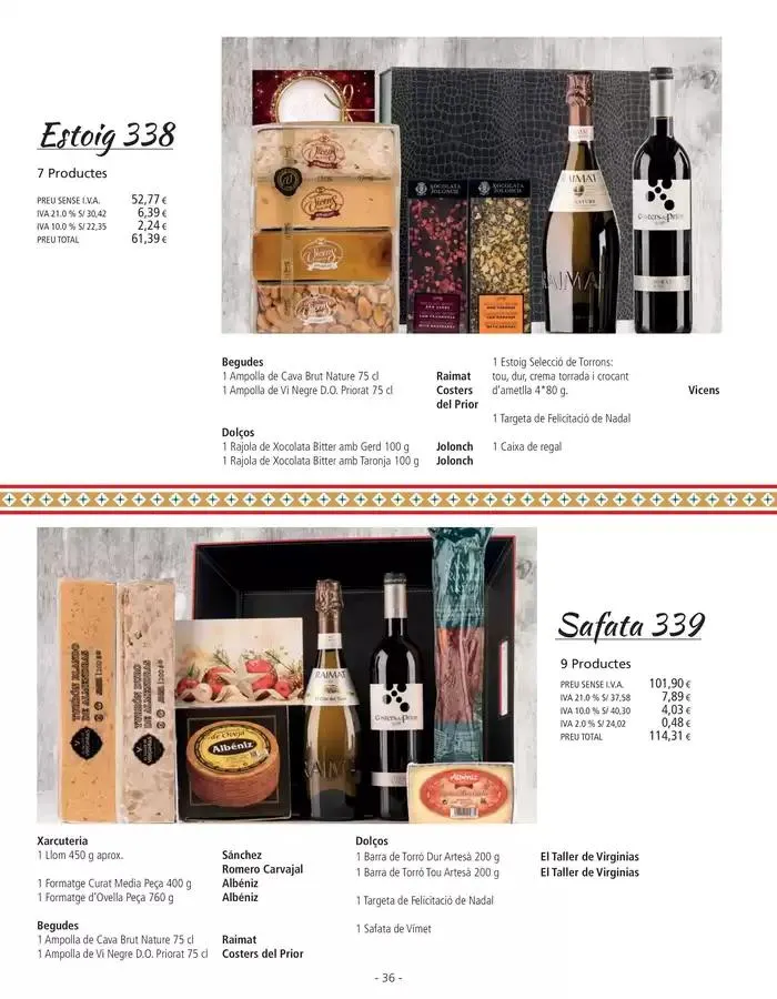 Catálogo de Lots De Nadal Per Regalar 18 de octubre al 19 de diciembre 2024 - Página 38