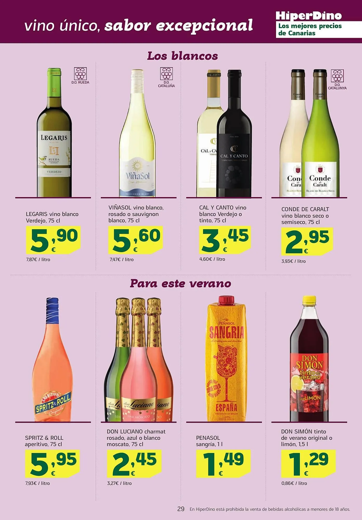 Catálogo de Folleto HiperDino 22 de julio al 7 de agosto 2025 - Página 29