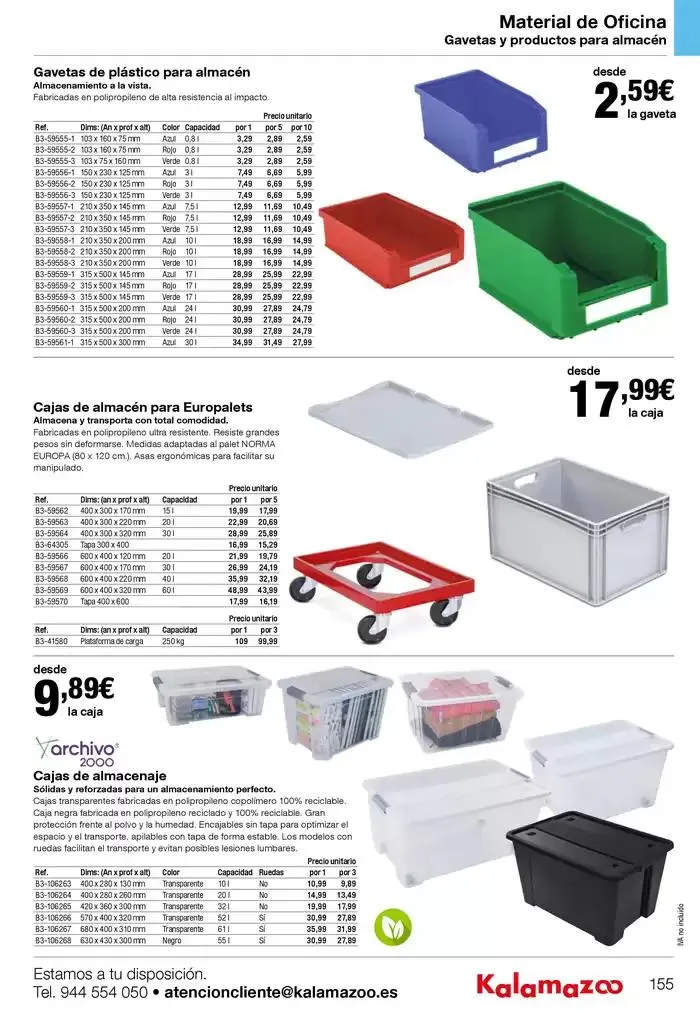 Catálogo de Staples Kalamazoo Catálogo General 9 de enero al 30 de septiembre 2025 - Página 155
