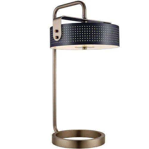 Lámpara de mesa Mohica negra