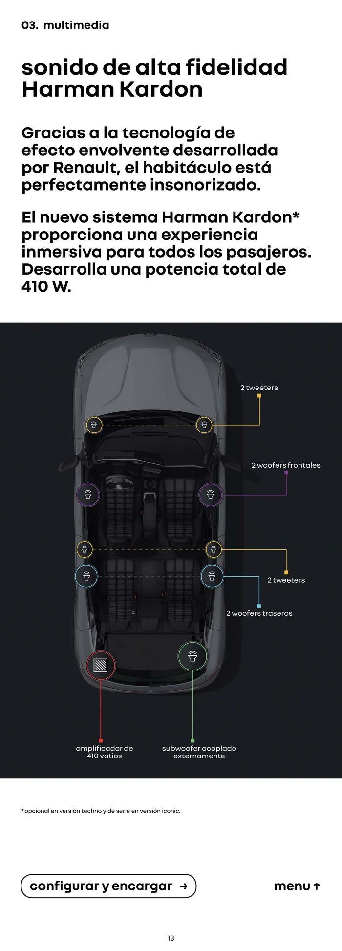 Catálogo de Renault Megane E-Tech 100% Eléctrico 22 de junio al 22 de junio 2025 - Página 13