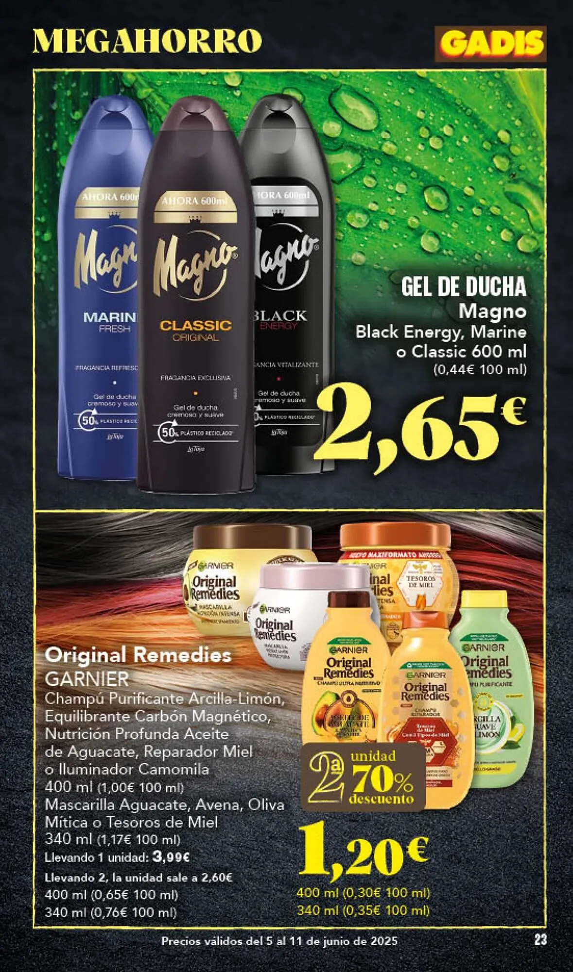 Catálogo de Folleto Gadis 5 de junio al 11 de junio 2025 - Página 23