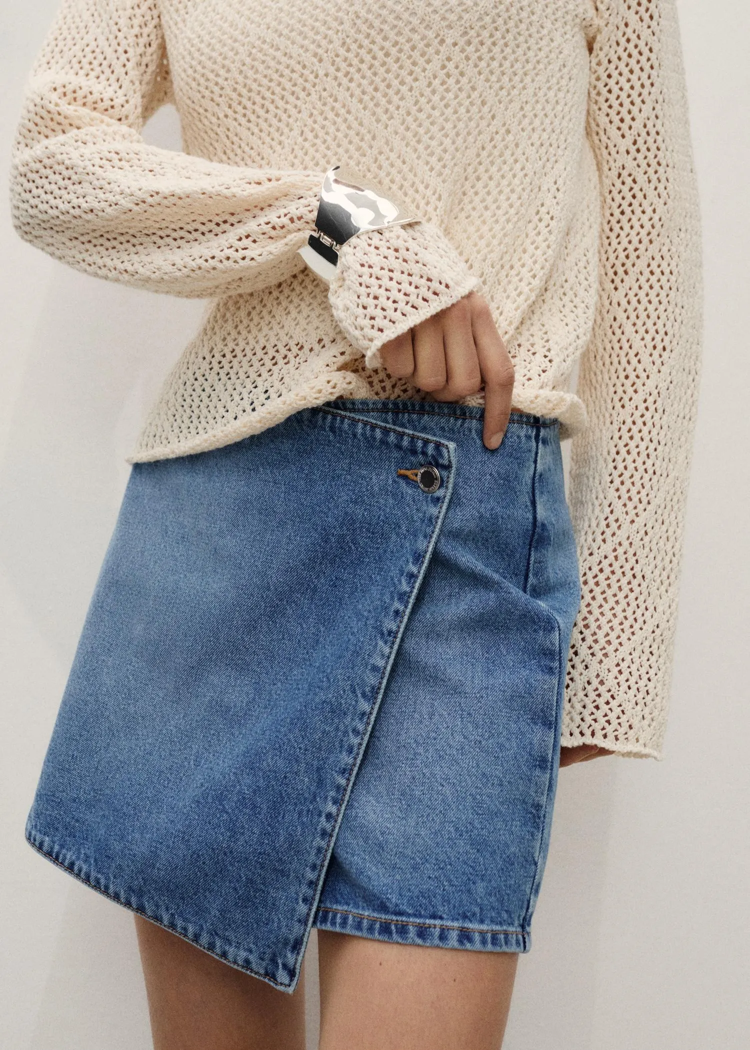 Falda pantalón vaquera