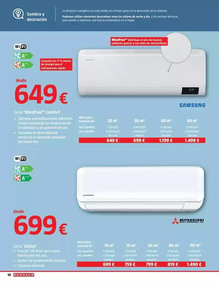 Catálogo de Clima. Soluciones de climatización 9 de abril al 9 de mayo 2025 - Página 10
