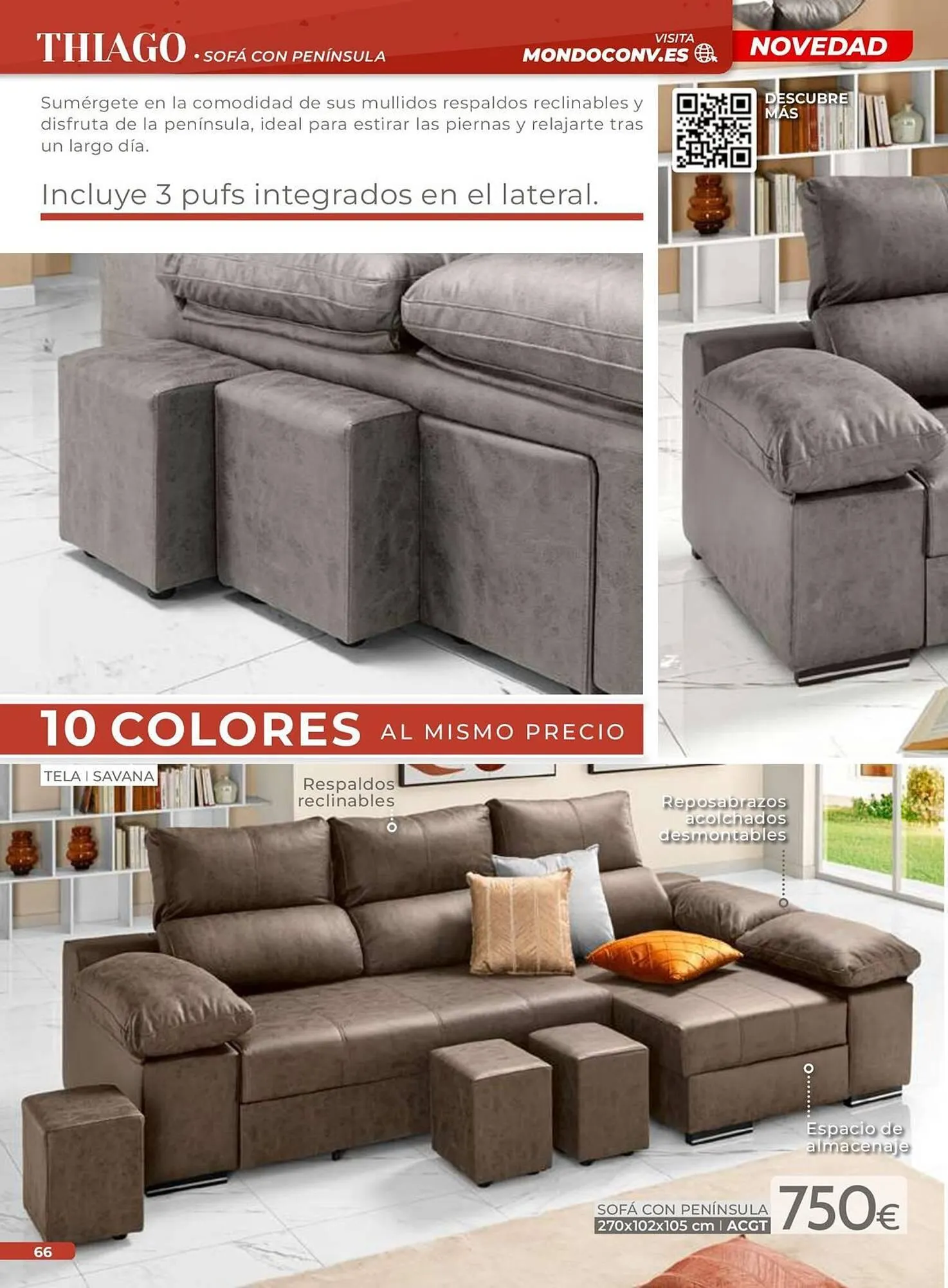 Catálogo de Catálogo Mondo Convenienza 2 de octubre al 28 de febrero 2026 - Página 68