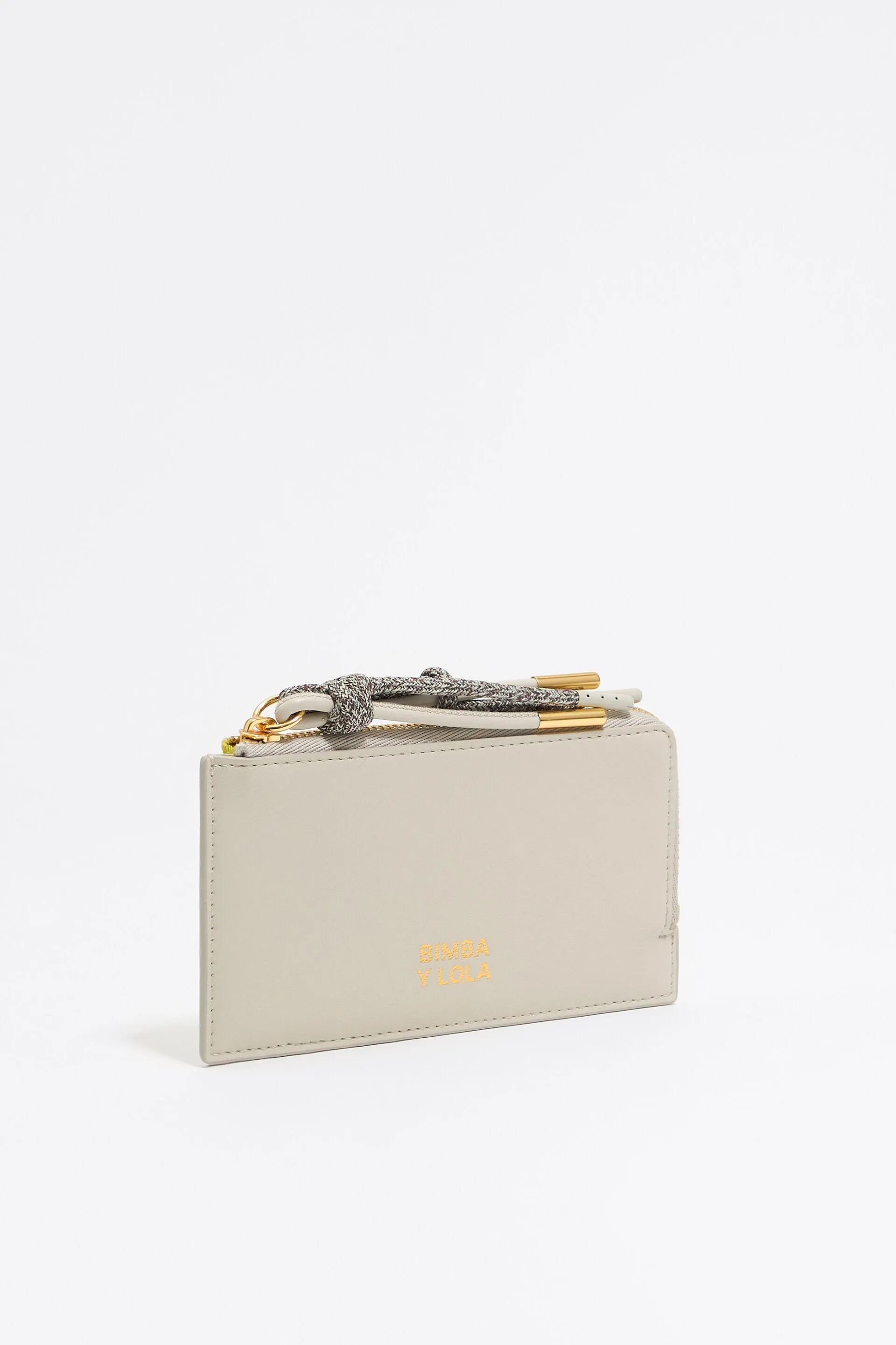 Tarjetero-monedero piel piedra