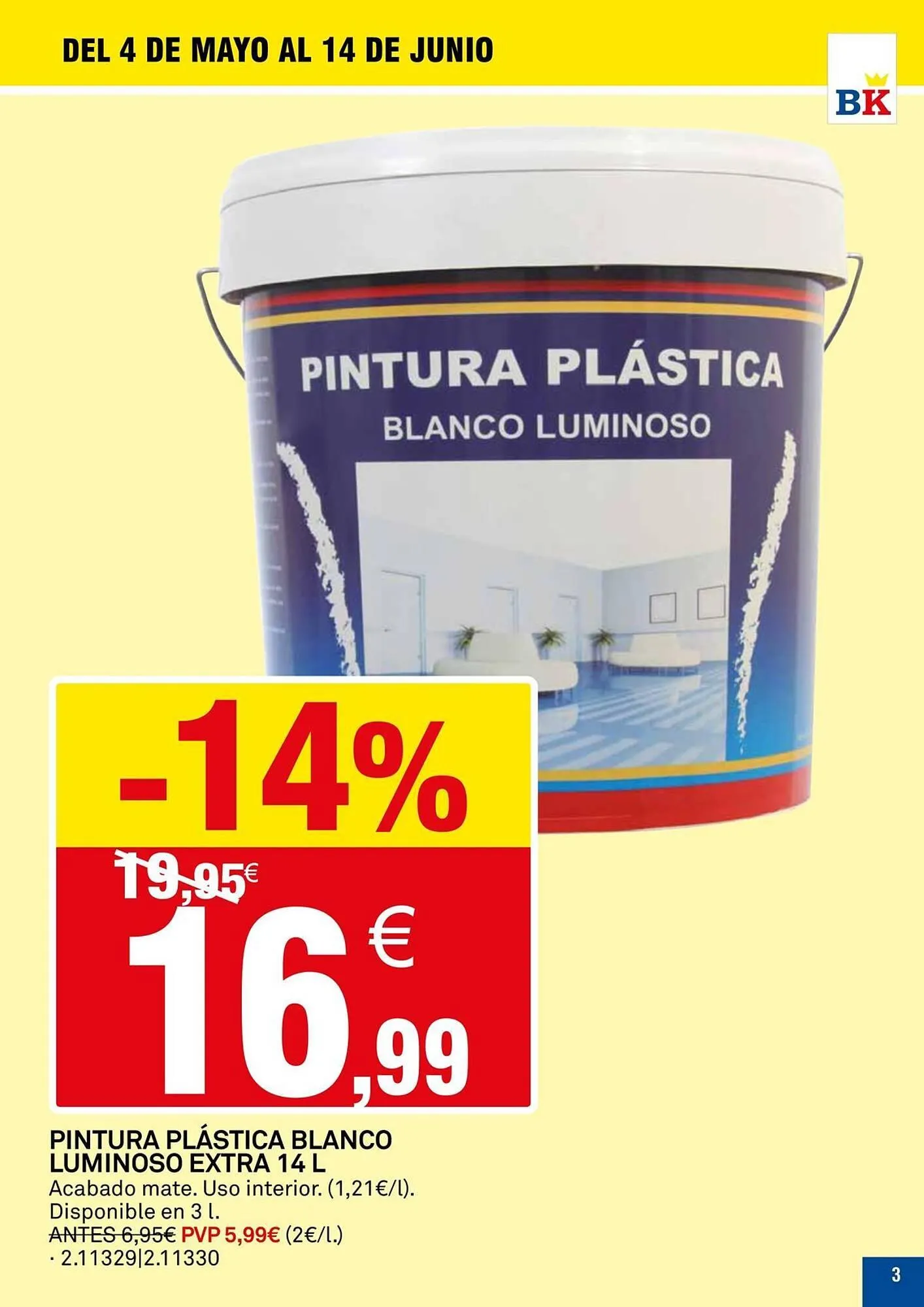 Catálogo de Catálogo Bricoking 5 de mayo al 14 de junio 2026 - Página 3