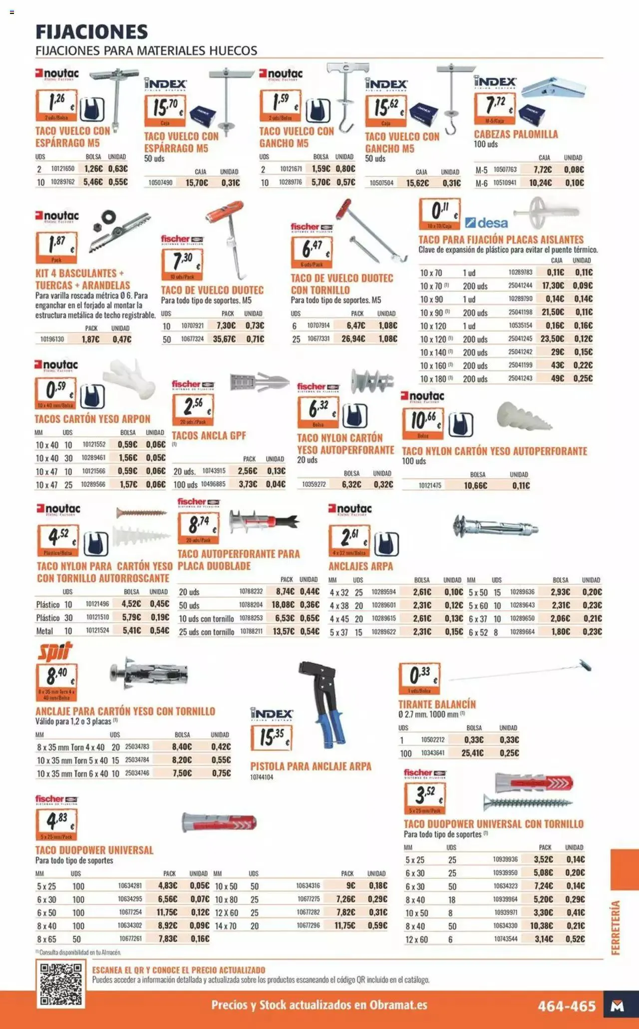 Catálogo de Obramat folleto 8 de marzo al 22 de abril 2024 - Página 465