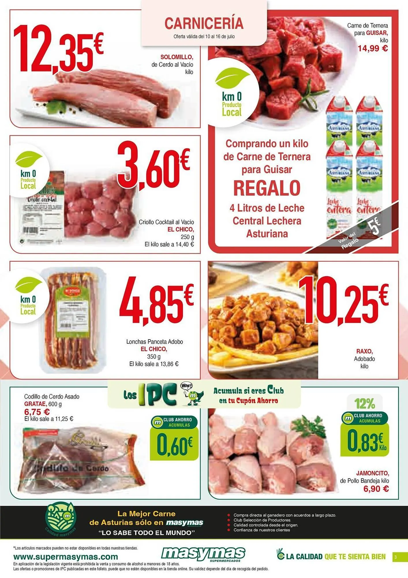 Catálogo de Folleto Masymas 10 de julio al 16 de julio 2025 - Página 3