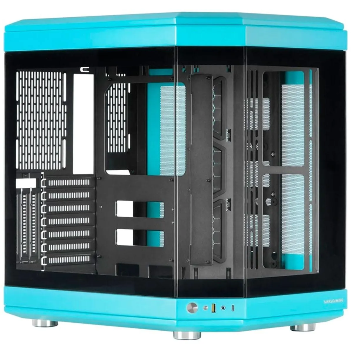 CAJA ORDENADOR MARS PREMIUM AZUL MC-3TB