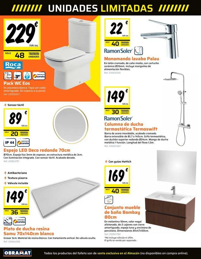 Catálogo de Folleto Obramat 25 de junio al 8 de julio 2024 - Página 4