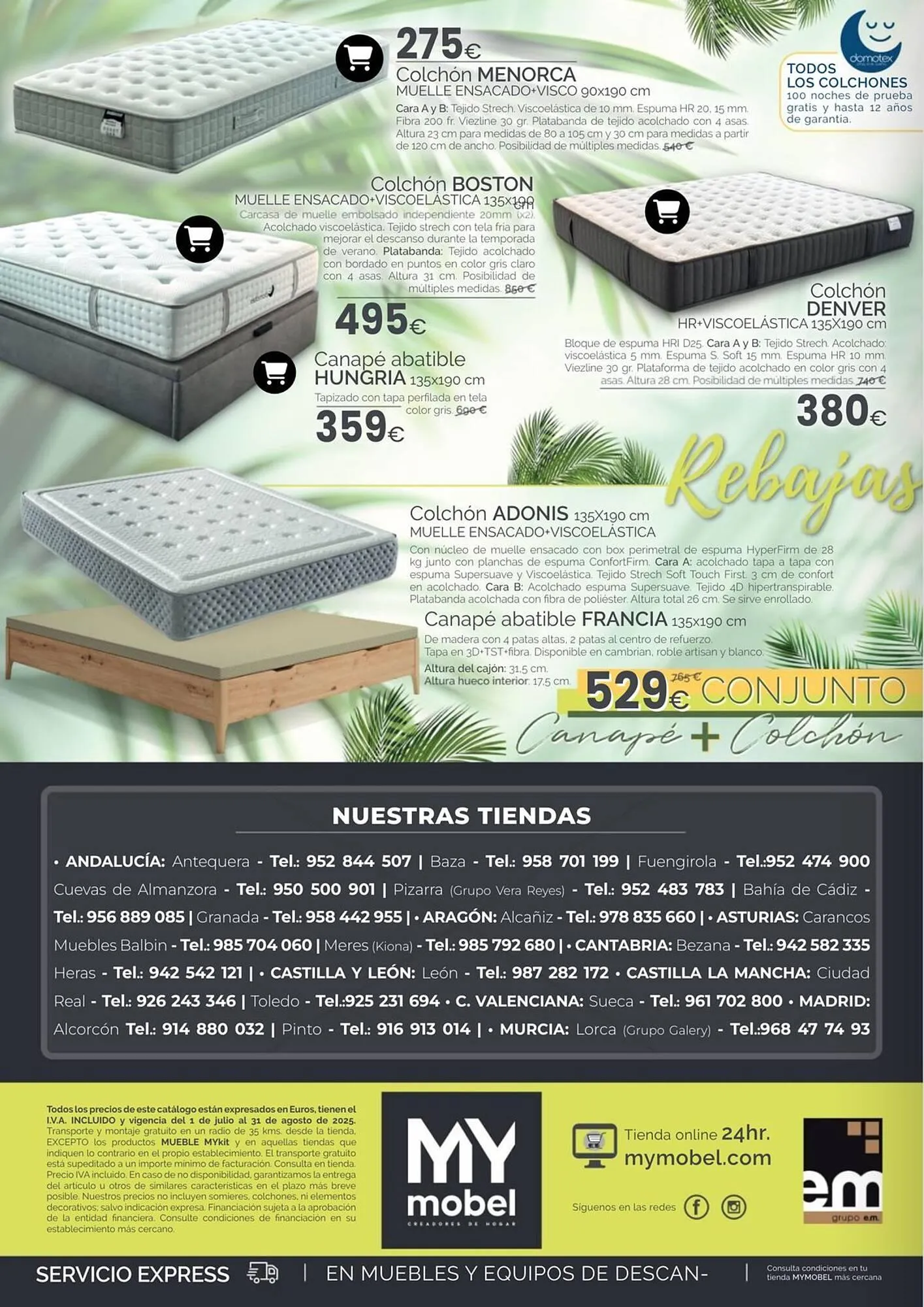 Catálogo de Folleto MyMobel 1 de julio al 31 de agosto 2025 - Página 8