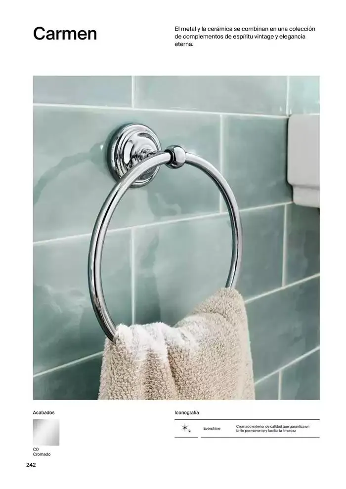Catálogo de Colecciones de Baño, Muebles y Accesorios 9 de enero al 31 de diciembre 2025 - Página 244