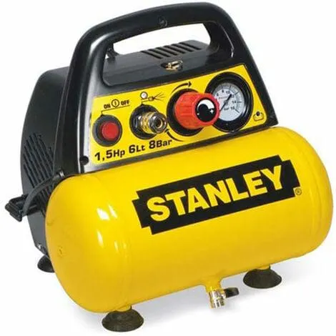 Compresor de aire portátil 6 litros Stanley DN 200/8/6