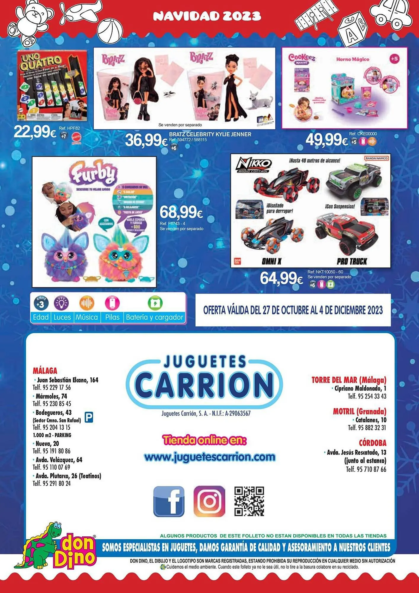 Catálogo de Folleto Juguetes Carrión 30 de octubre al 4 de diciembre 2023 - Página 68