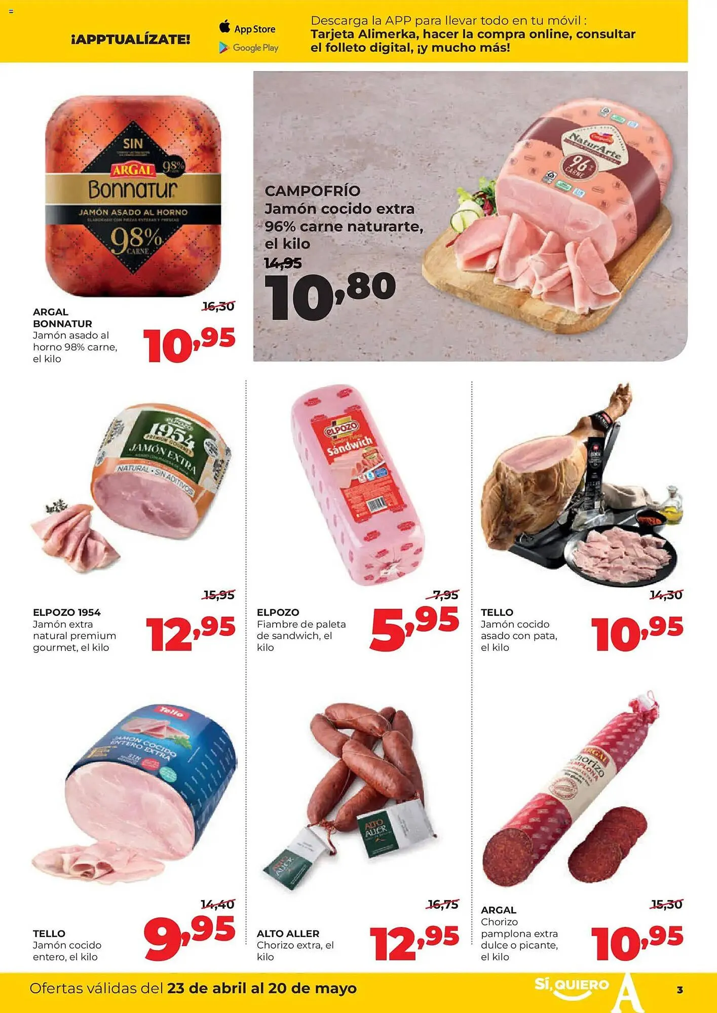 Catálogo de Folleto Alimerka 23 de abril al 20 de mayo 2026 - Página 3