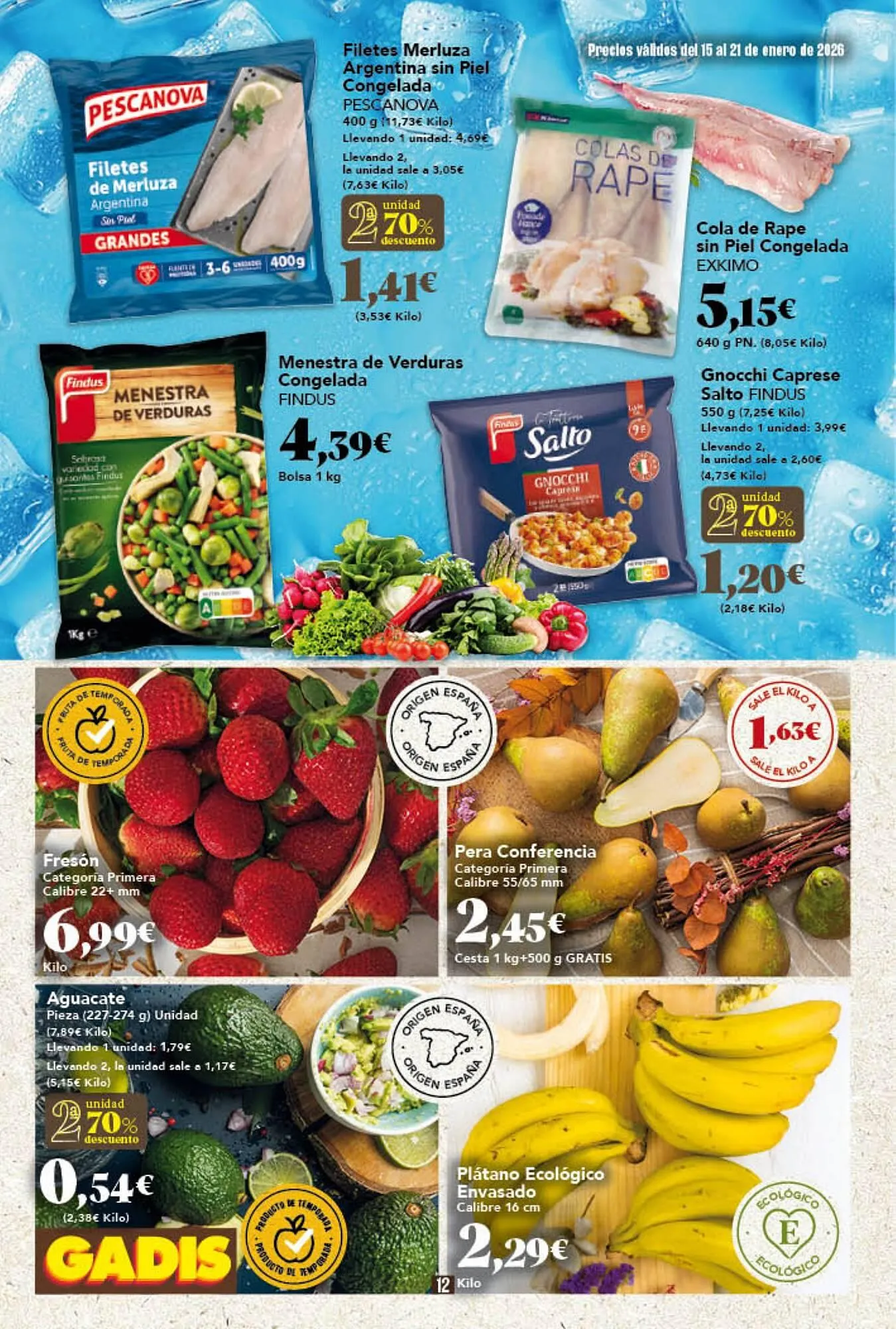 Catálogo de Folleto Gadis 15 de enero al 21 de enero 2026 - Página 12