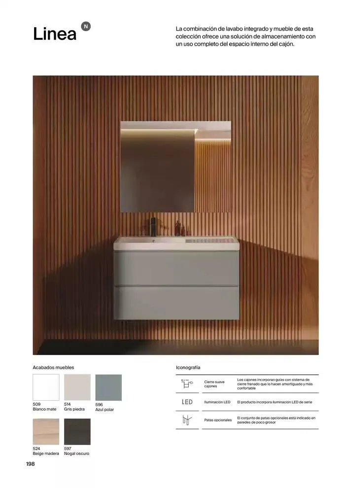 Catálogo de Colecciones de Baño, Muebles y Accesorios 9 de enero al 31 de diciembre 2025 - Página 200