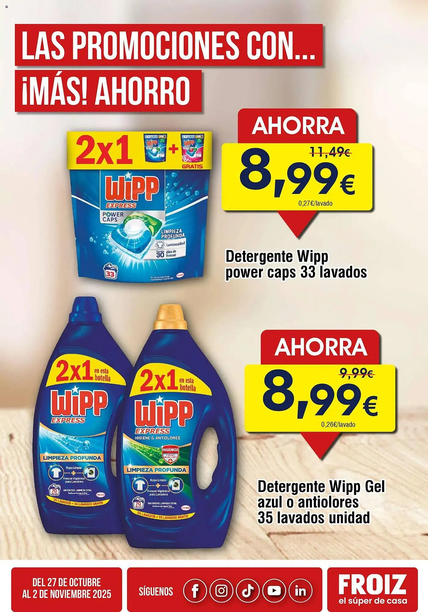 Catálogo de Folleto FROIZ 27 de octubre al 2 de noviembre 2025 - Página 4
