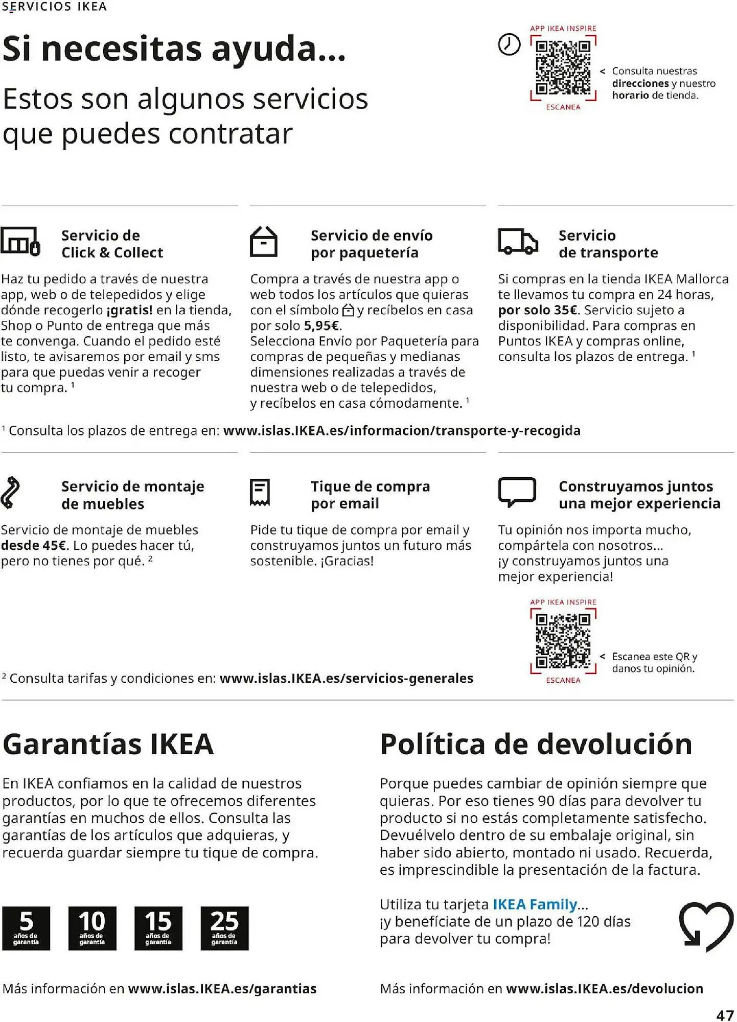 Catálogo de Catálogo IKEA 17 de diciembre al 31 de agosto 2026 - Página 47