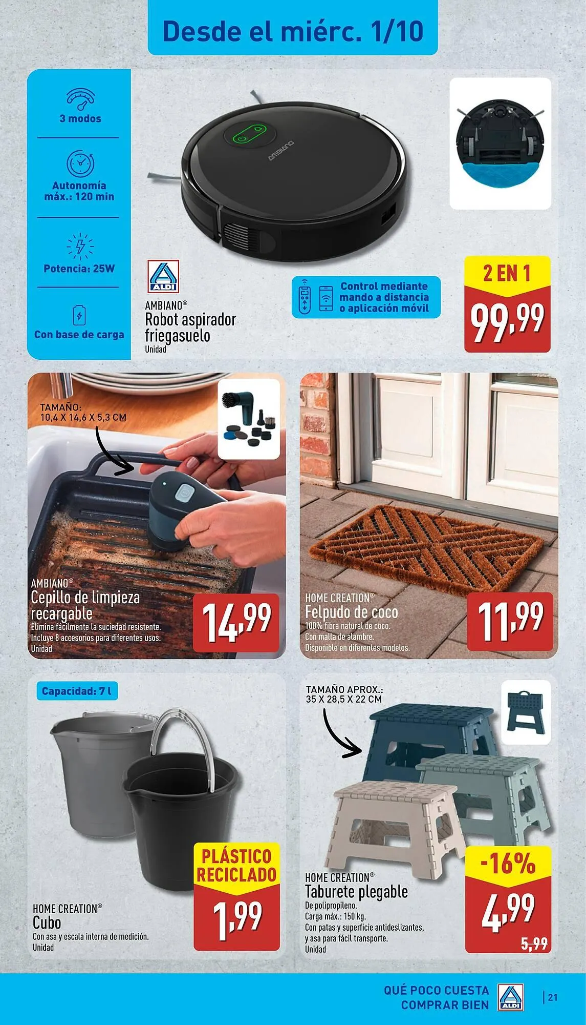 Catálogo de Folleto ALDI 29 de septiembre al 5 de octubre 2025 - Página 21