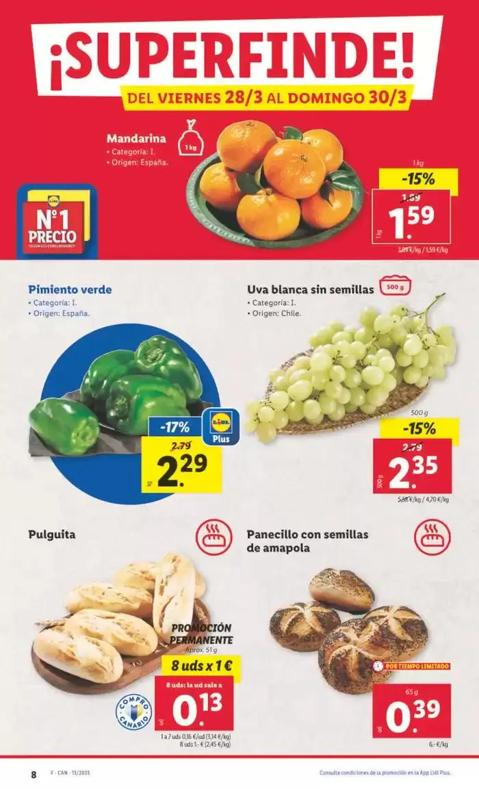 Catálogo de № 1 PRECIO - Ofertas válidas del 24/03 al 30/03 24 de marzo al 30 de marzo 2025 - Página 16