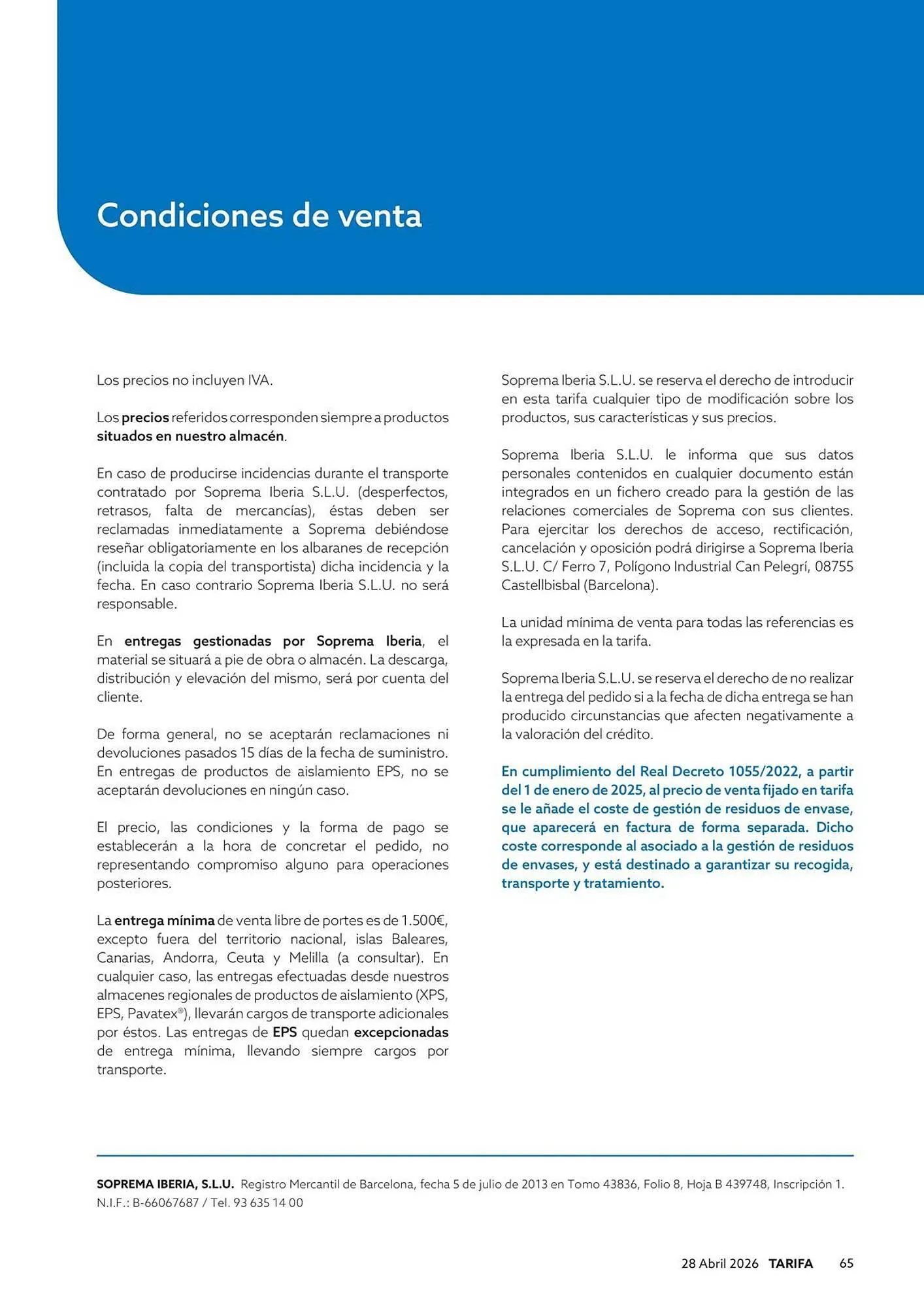 Catálogo de Catálogo Isolana 29 de abril al 31 de diciembre 2026 - Página 65