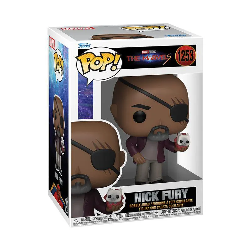 "Figura vinilo Nick Fury no. 1253" ¡Funko Pop! multicolor de The Marvels