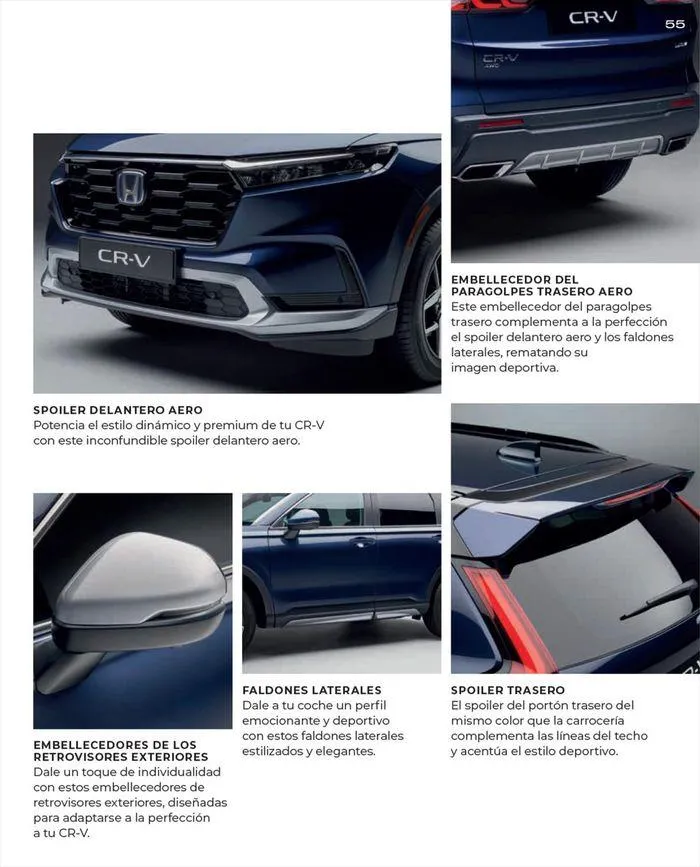 Catálogo de Honda CR-V e:HEV & e:PHEV 9 de agosto al 30 de junio 2025 - Página 55