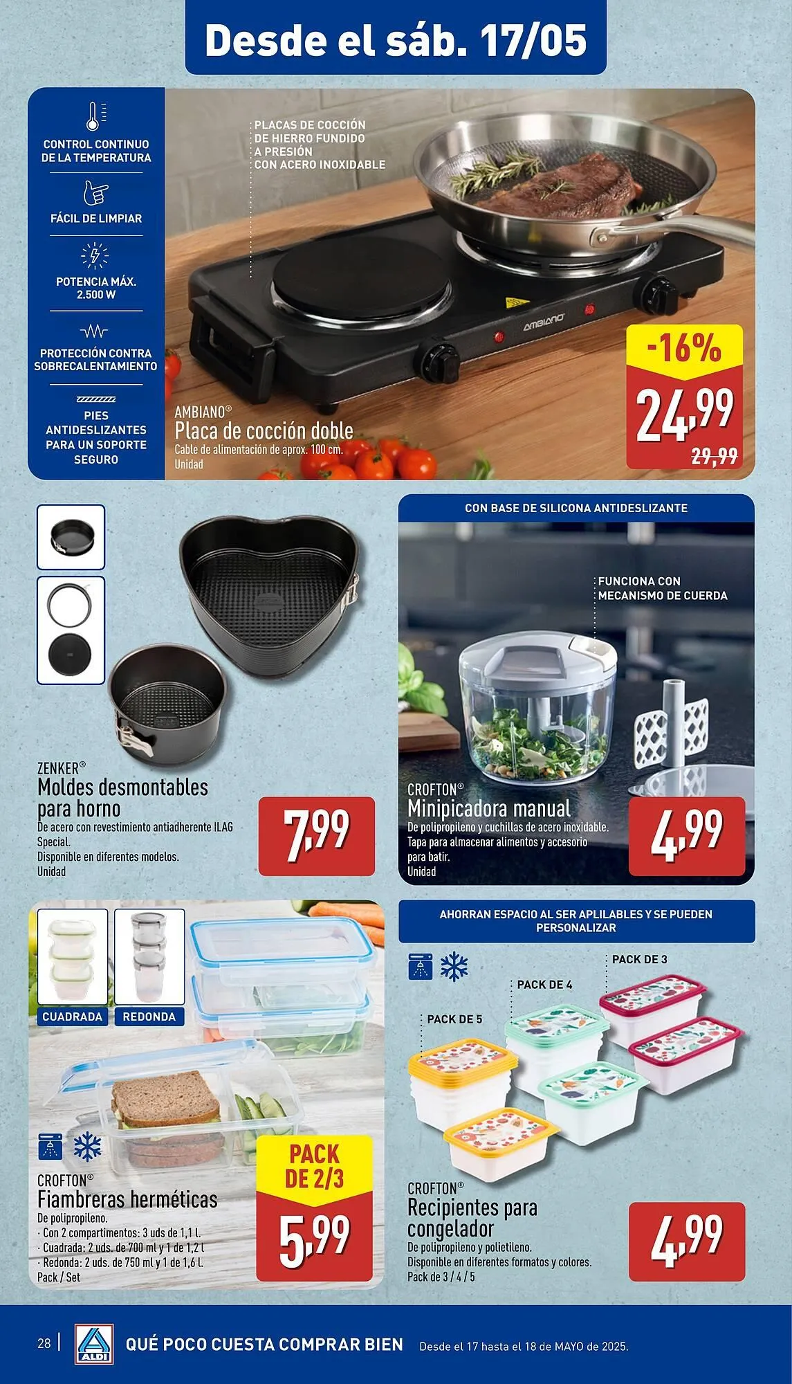 Catálogo de Folleto ALDI 12 de mayo al 18 de mayo 2025 - Página 28