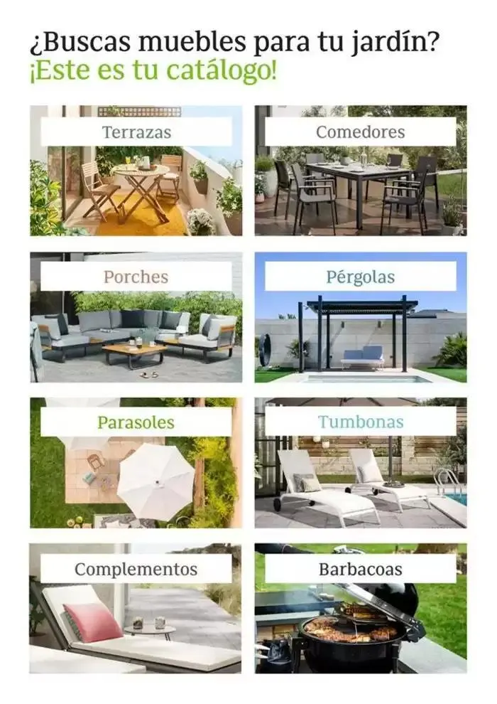 Catálogo de Transforma tu jardín y espacio exterior con estilo 8 de abril al 16 de mayo 2025 - Página 2