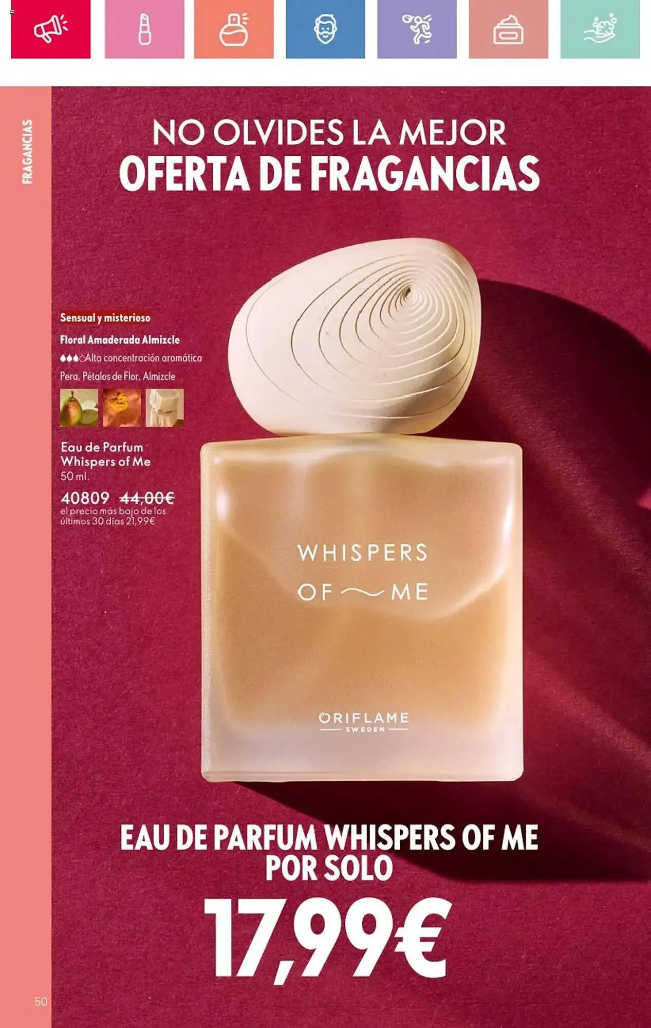 Catálogo de Folleto Oriflame 22 de junio al 12 de julio 2025 - Página 50