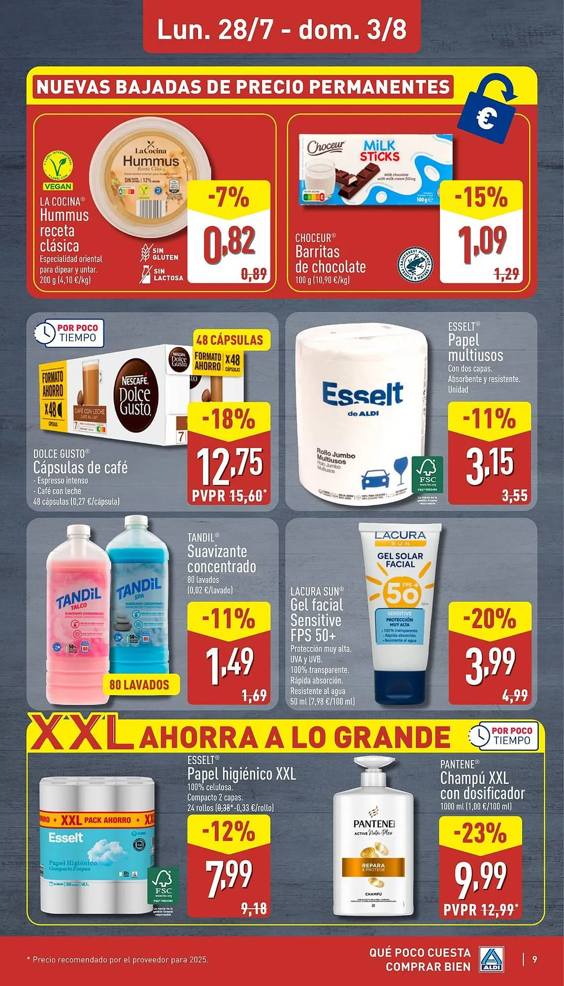 Catálogo de Folleto ALDI 28 de julio al 3 de agosto 2025 - Página 9